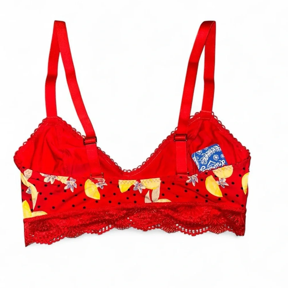 Free People Mari Printed Bralette NWT